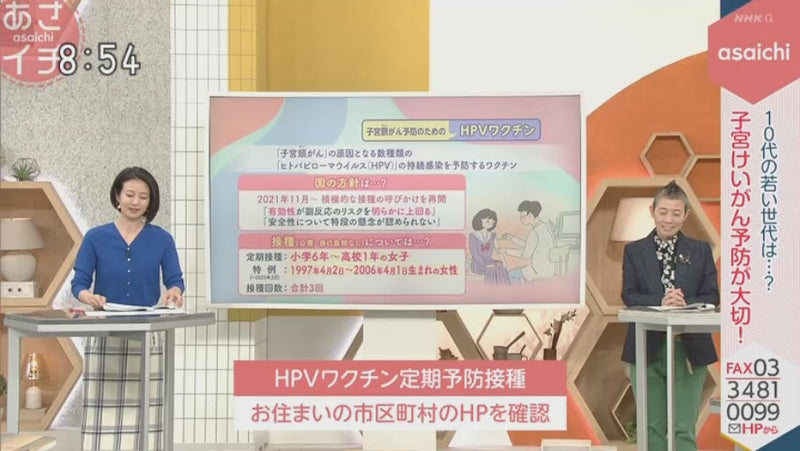 【病院】頸癌受診率向上に女性検査用パンツを開発・販売開始 (1セット10枚入り ¥3,000円(税別) TVで紹介されました。